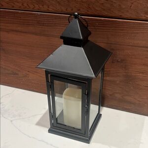 🔥‼️Black Metal Lantern Candle Holder‼️🔥